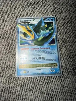 Empoleon LV.X DP11 Diamond & Pearl Black Star Promo Holo Pokemon Card - Image 1