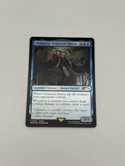 Magic The Gathering Final Fantasy Ultimecia, Temporal Threat P0001 Foil Promo NM - Image 1