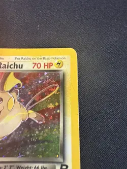 Dark Raichu 83/82 Vintage Secret Rare Team Rocket Holo - MP to HP - Image 2