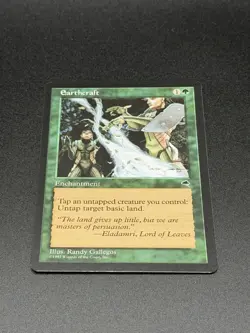 Pack Fresh Near Mint EARTHCRAFT Rare TEMPEST Magic the Gathering Unplayed - Image 2