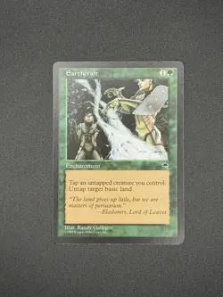 Pack Fresh Near Mint EARTHCRAFT Rare TEMPEST Magic the Gathering Unplayed - Image 3