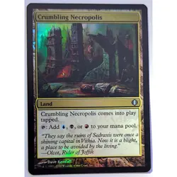 Crumbling Necropolis Foil, Shards of Alara (ALA), #222 NM MTG - Image 1