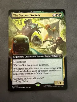 The Serpent Society (Extended Art) Marvel Super Heroes Regular - Image 1