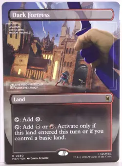 Dark Fortress [New, Near Mint] Borderless {Marvel Super Heroes} - Image 1