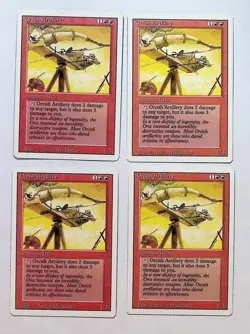 MTG - Magic The Gathering - Orcish Artillery X 4 - Revised - NP/NM! - Image 1