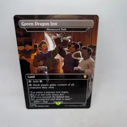 Green Dragon Inn Homeward Path Lord of the Rings Magic The Gathering - Image 1