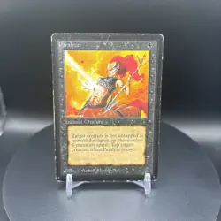 Paralyze Beta Black Common MTG, Heavily Played - Image 2