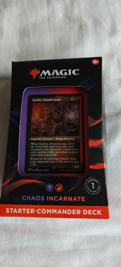 MTG Chaos Incarnate Starter Commander Deck NEW SEALED - Image 2