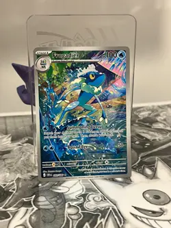 Frogadier - Chaos Rising - Illustration Rare 089/086 NM - Image 1