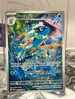 Frogadier - Chaos Rising - Illustration Rare 089/086 NM - Image 2