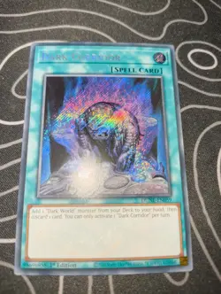 YUGIOH Secret Rare Dark Corridor DUNE-EN059 1st Edition - Image 2