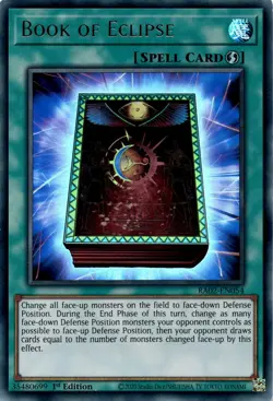 Yugioh Book of Eclipse RA02-EN054 Ultra Rare 1st Edition VLP/NM - Image 1