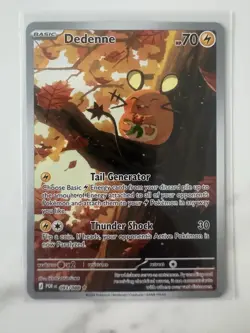 Pokemon TCG Dedenne 093/088 Illustration Rare IR Chaos Rising Near Mint - Image 1