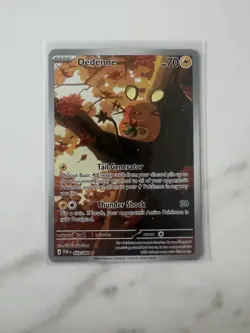Pokemon TCG Dedenne 093/088 Illustration Rare IR Chaos Rising Near Mint - Image 3