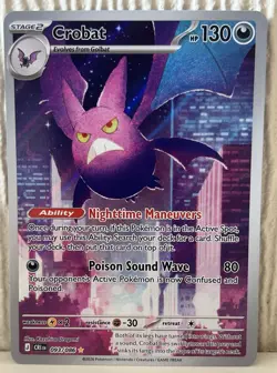 Pokemon TCG Crobat 093/086 Chaos Rising - Image 1