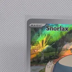 Pokemon TCG Snorlax Promo Scarlet & Violet 151 Black Star Holo Card Sealed - Image 2