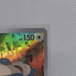 Pokemon TCG Snorlax Promo Scarlet & Violet 151 Black Star Holo Card Sealed - Image 3
