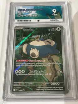 Snorlax Holo 051 Black Star Promo SVP 2023 ACE 9 MINT Pokemon TCG - Image 1