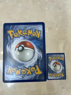Pokemon TCG Snorlax GX SM05 Black Star Promo 2-Card Lot Jumbo + Holo Foil - Image 2