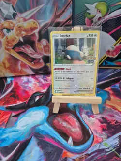 Pokemon TCG Snorlax Holo Promo Card Pokemon Go 055/078 - Image 1