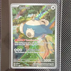 Pokemon TCG Snorlax 051 SV Scarlet & Violet Promo Holo English - Image 1