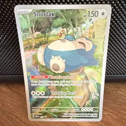 Pokemon TCG Snorlax 051 SV Scarlet & Violet Promo Holo Promo English 150 HP - Image 1