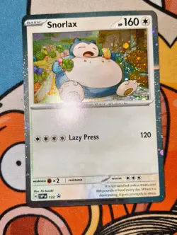 Snorlax 122 Cosmos Holo - Black Star Promo SVP - Pokemon TCG - Image 2