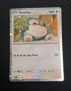 Snorlax 122 Cosmos Holo - S&V Twilight Masquerade Promo Pokemon TCG - Image 1