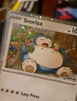 Snorlax 122 Cosmos Holo - S&V Twilight Masquerade Promo Pokemon TCG - Image 4