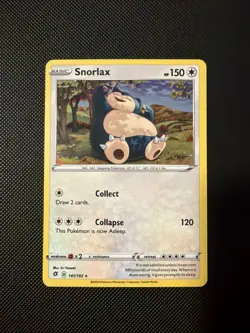 Snorlax 141/192 Cosmos Holo Promo Rebel Clash Promo Pokemon Tcg - Image 1