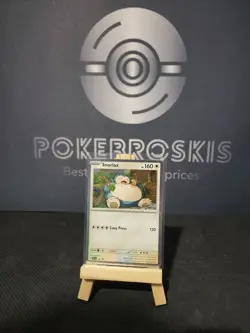 Pokemon TCG Snorlax 122 Scarlet & Violet Promo Card Holo - Image 1