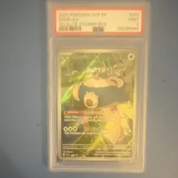 Pokemon TCG 2023 SV Promo Snorlax 051 Holo English PSA 9 150 HP Gossan - Image 1