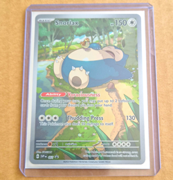 Pokemon TCG Snorlax SVP 051 Sv: Scarlet & Violet Promo Holo EN 2023 150HP - Image 1