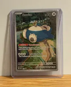 Snorlax 051 SV: Scarlet & Violet Promo Holo NM English 2023 Pokemon TCG - Image 1