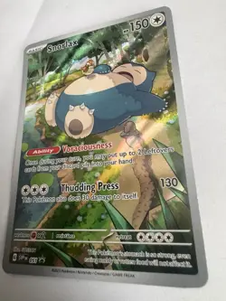Snorlax 051 SV: Scarlet & Violet Promo Holo Pokemon TCG English 150HP - Image 4