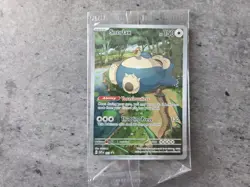 Pokemon TCG Snorlax Promo Card 151 SVP051 Holo Sealed - Image 1