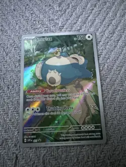 Pokemon TCG Snorlax 051 Scarlet & Violet Promo SVP Promo Holo EN 2023 - Image 1