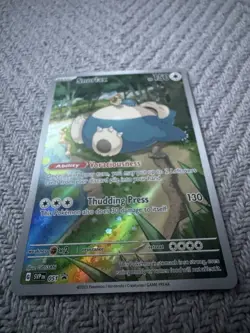 Pokemon TCG Snorlax 051 Scarlet & Violet Promo SVP Promo Holo EN 2023 - Image 2