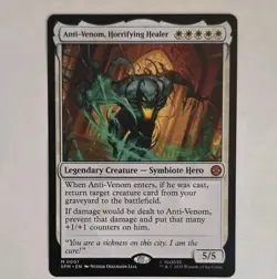 Anti-Venom, Horrifying Healer Marvel's Spider-Man Magic The Gathering MTG M/NM - Image 1