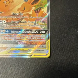 Pokemon TCG Eevee & Snorlax GX SM169 TAG TEAM GX Promo Full Art Holo - Image 4