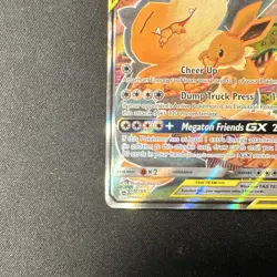 Pokemon TCG Eevee & Snorlax GX SM169 TAG TEAM GX Promo Full Art Holo - Image 5