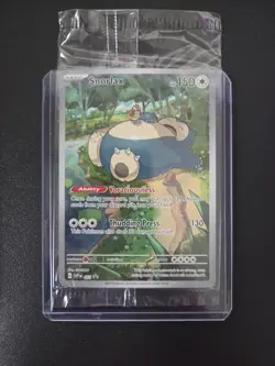 Snorlax SVP 051/ English Holo Promo Pokemon TCG - Sealed - Top loader - Image 2