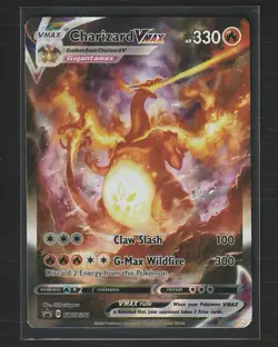 Pokemon TCG Charizard VMAX SWSH261 Black Star Promo English Card - Image 1