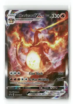 Pokemon TCG Sword and Shield Black Star Promo #SWSH261 Charizard VMAX - Image 1
