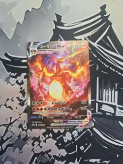 Pokemon TCG Charizard VMAX SWSH261 Black Star Promo - Image 1