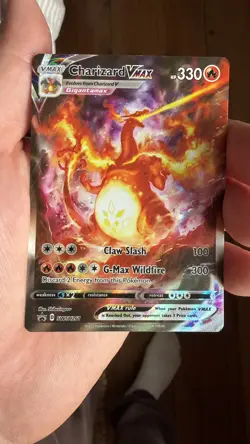Pokemon TCG Charizard VMAX SWSH261 Black Star Promo - Image 1