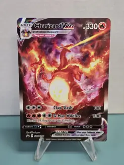 Pokemon TCG Charizard Vmax SWSH261 UPC Black Star Promo Alternate Art NM - Image 1