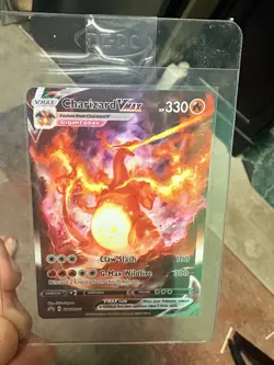 Pokemon TCG Charizard VMAX Holo Ultra Rare SWSH261 Black Star Promo Near Mint - Image 1