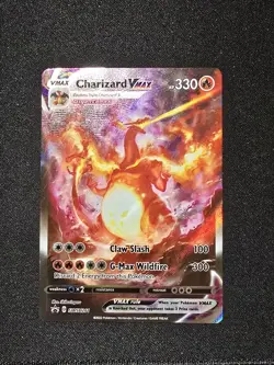 Pokemon TCG Charizard VMAX SWSH261 Black Star Promo Near Mint Condition - Image 1
