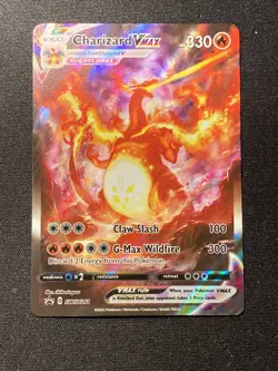 Pokemon TCG Charizard VMAX SWSH261 SWSH: Sword & Shield Black Star Promo Holo - Image 5